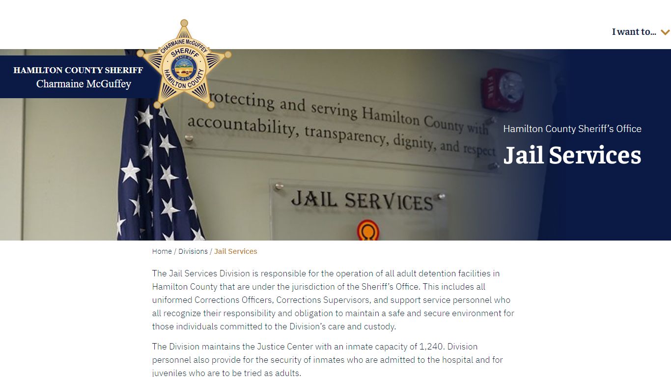 Jail Services - Hamilton County Sheriff's Office